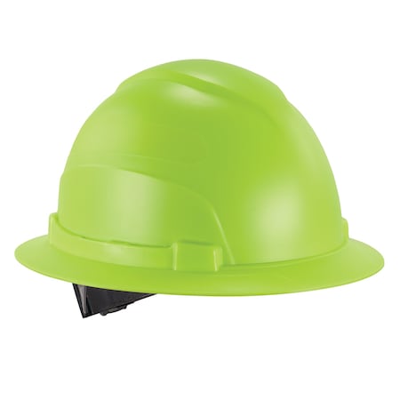 Ergodyne Lime Lightweight Full Brim Hard Hat - Class E 8969